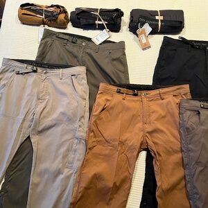 Men's Prana Stretch Zion pants - 36W X 32"L (XtraLarge 32"L)